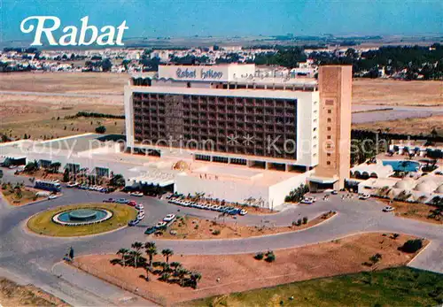Rabat Marokko Fliegeraufnahme Rabat Hilton Kat. Marocco