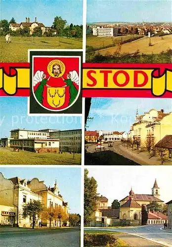 Stod = Staab Ort und Teilansichten Kat. Stod