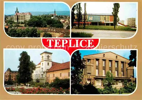 Teplice Teilansichten Gebaeude Kat. Teplice