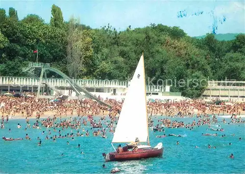 Varna Warna Strand Rutsche Segelboot / Varna /