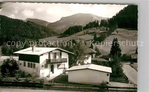 Steibis Haus Loeschhorn Allgaeuer Alpen Kat. Oberstaufen