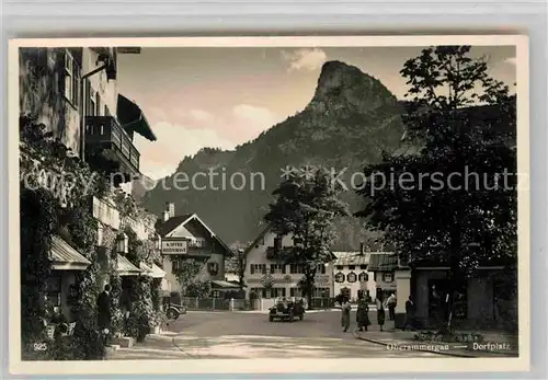 Oberammergau Dorfplatz Kat. Oberammergau