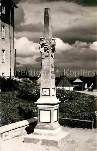 Altenberg Erzgebirge Denkmal  Kat. Geising