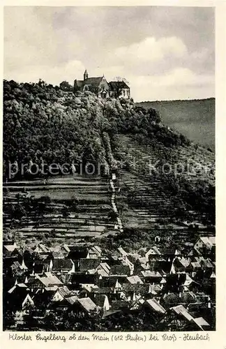 Engelberg Bayern Kloster Engelberg  Kat. Grossheubach