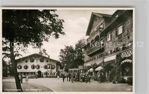 Oberammergau Am Hauptplatz Kat. Oberammergau