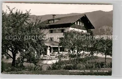 Oberammergau Hotel Cafe Alois Kat. Oberammergau
