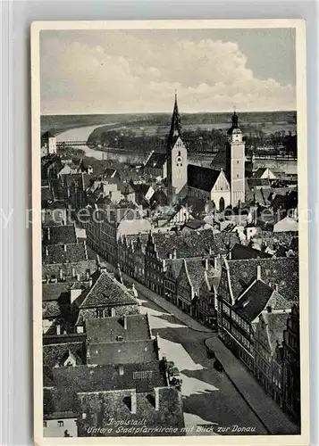 Ingolstadt Donau Untere Stadtpfarrkirche Kat. Ingolstadt