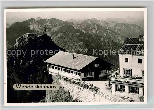 Wendelsteinhaus  Kat. Bayrischzell