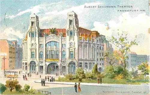 Frankfurt Main Albert Schumann Theater Kat. Frankfurt am Main
