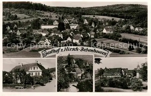 Bebenhausen Tuebingen Gasthof zum Hirsch Panorama Kat. Tuebingen