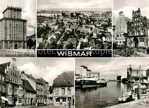 Wismar Mecklenburg Fliegeraufnahme Vor Wendorf Alter Schwede Hafen