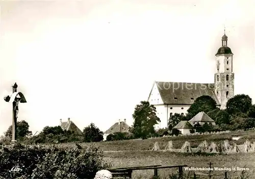 Wemding Wallfahrtskirche Kat. Wemding