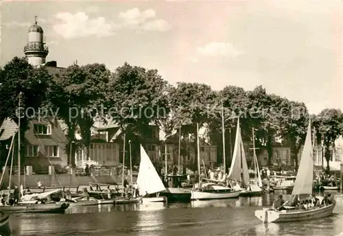 Warnemuende Ostseebad Am Strom Kat. Rostock