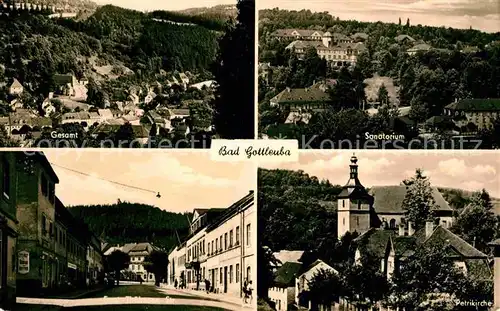 Bad Gottleuba Berggiesshuebel Sanatorium Petrikirche  Kat. Bad Gottleuba Berggiesshuebel