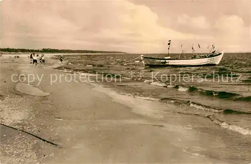 Karlshagen Strand Boot  Kat. Karlshagen Usedom