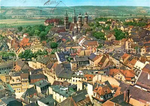 Naumburg Saale Altstadt mit Dom Kat. Naumburg
