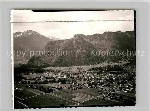 Oberammergau Luftaufnahme Kat. Oberammergau