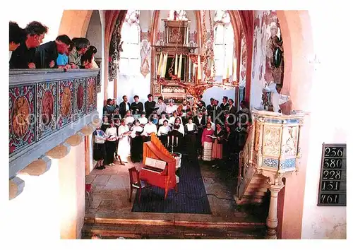 Ottendorf Bahretal Konzert in der Kirche Kat. Bahretal