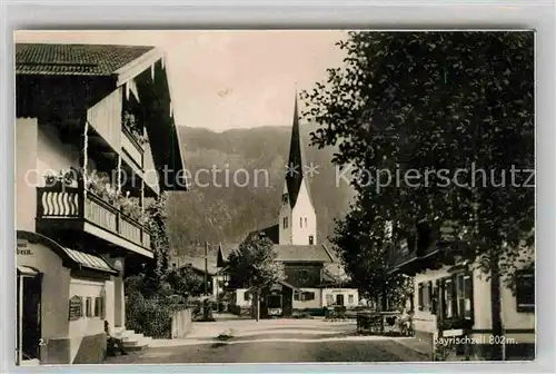 Bayrischzell Dorfpartie Kat. Bayrischzell