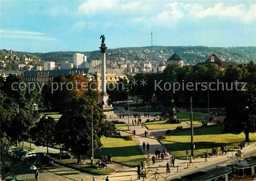 Stuttgart Schlossplatz Kat. Stuttgart