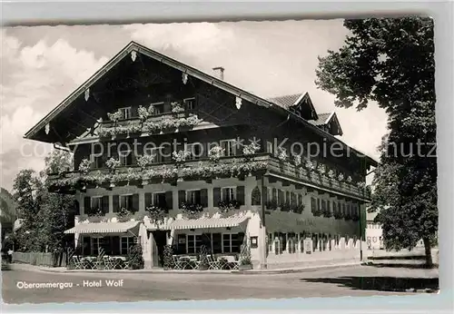 Oberammergau Hotel Wolf Kat. Oberammergau