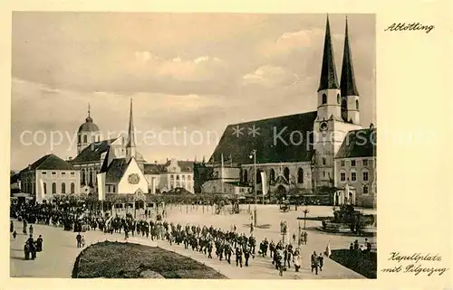 Altoetting Kapellplatz Pilgerzug Kat. Altoetting