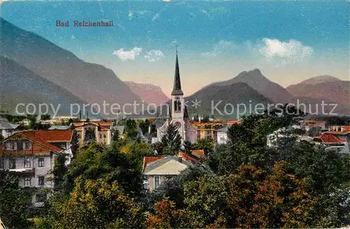 Bad Reichenhall Teilansicht  Kat. Bad Reichenhall