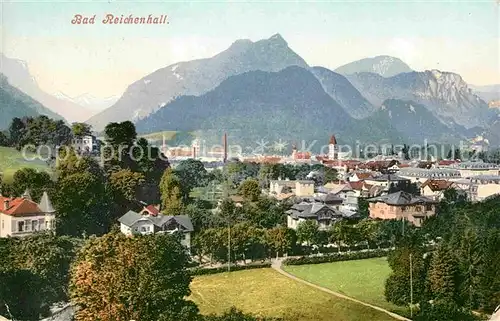 Bad Reichenhall Gesamtansicht  Kat. Bad Reichenhall