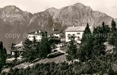 Bad Reichenhall Berghotel Predigtstuhl Kat. Bad Reichenhall