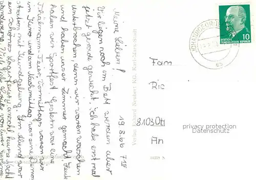 Johanngeorgenstadt  Kat. Johanngeorgenstadt