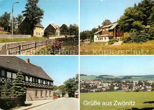 Zwoenitz Loessnitzer Str Bethlehemstift Fachwerkhaus Panorama Kat. Zwoenitz