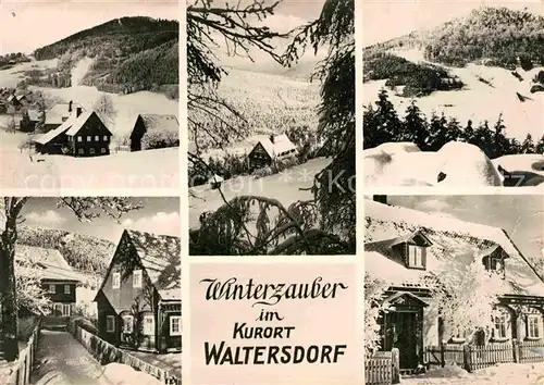 Waltersdorf Bad Schandau Winterzauber Kat. Bad Schandau