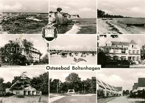 Boltenhagen Ostseebad Zentrag Ferienheim August Bebel Strasse Krankenhaus  Kat. Ostseebad Boltenhagen
