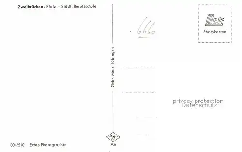 Zweibruecken Berufsschule Kat. Zweibruecken