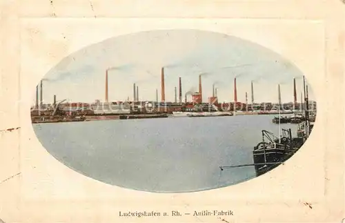 Ludwigshafen Rhein Analin Fabrik Hafen Kat. Ludwigshafen am Rhein