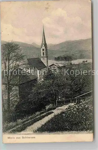Schliersee Kirche Kat. Schliersee