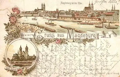 Magdeburg Dom Hafen Kat. Magdeburg