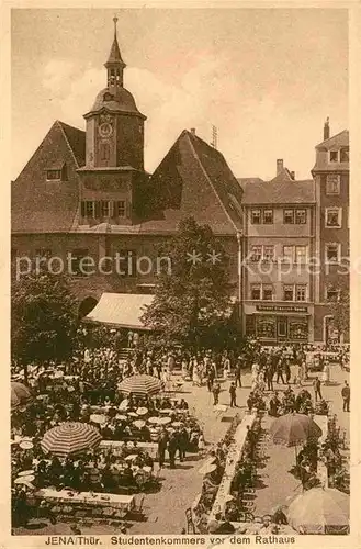 Jena Thueringen Studentenkommers Rathaus