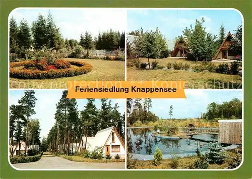 Knappenrode Horka Feriensiedlung Knappensee Anlagen Finnhuetten Entengehege