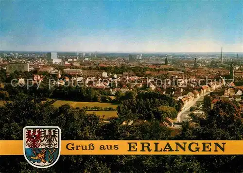 Erlangen Panorama Kat. Erlangen