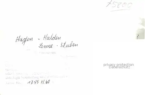 Halden Hagen Theke Lenne Stuben