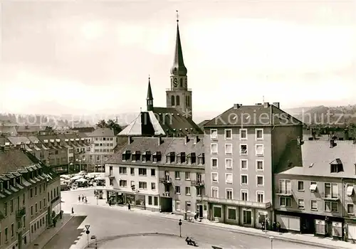 Zweibruecken Schlossplatz Marktplatz  Kirche Kat. Zweibruecken