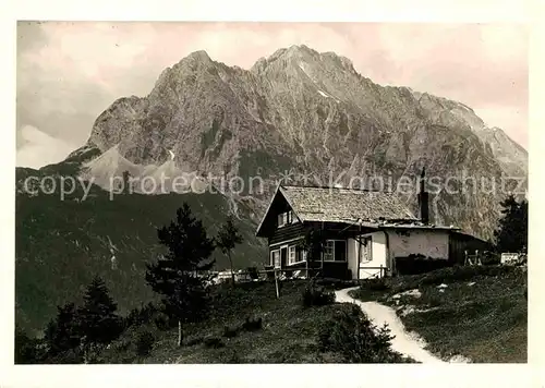 Mittenwald Bayern Sankt Antonshuette Kranzberg Kat. Mittenwald