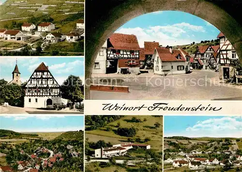 Freudenstein Panorama Ortsansicht Kat. Knittlingen