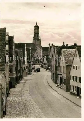 Noerdlingen Loepsinger Strasse Georgskirche Kat. Noerdlingen