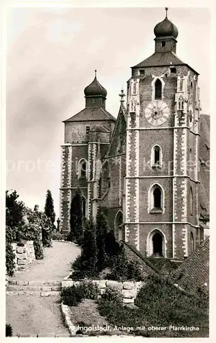 Ingolstadt Donau Anlage Pfarrkirche Kat. Ingolstadt