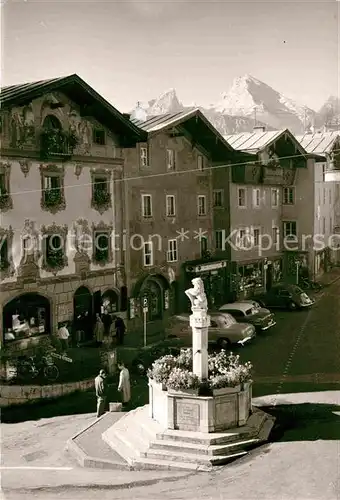 Berchtesgaden Ortsansicht Denkmal Kat. Berchtesgaden