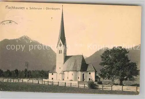 Fischhausen Schliersee Kirche Kat. Schliersee