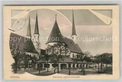 Altoetting Pfarrkirche Gnadenkapelle Kat. Altoetting