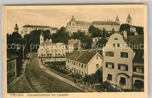 Freising Oberbayern Muenchner Strasse Domberg Kat. Freising